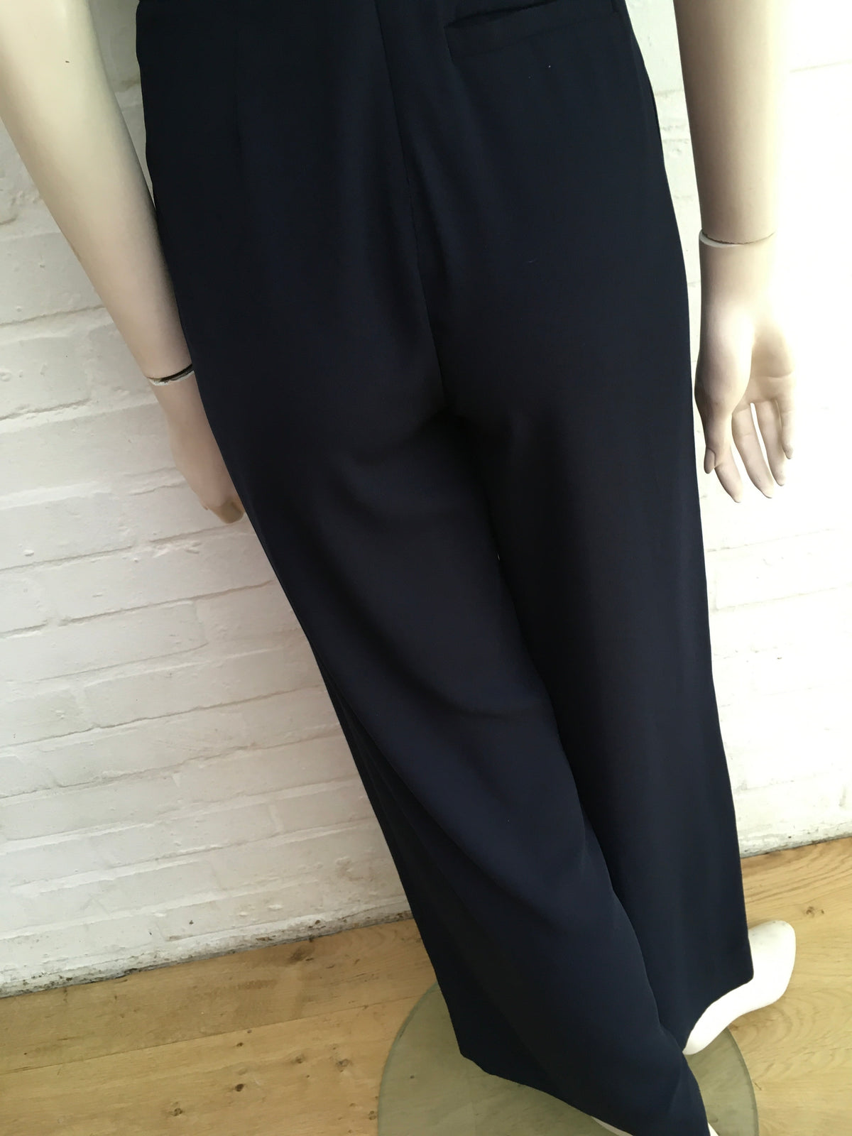 Whistles Juliana Navy Blue Jumpsuit Size UK 6 US 2 ladies