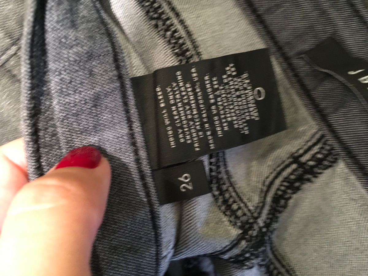 J BRAND Suvi Moonwalk Coated Leggings Size 26 ladies
