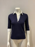 Fred Perry 3/4 Sleeve Length Polo Shirts Size M medium ladies