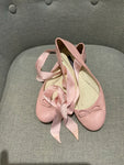 Ralph Lauren Collection Leather Ballet Flats In Pink Size US 8.5 UK 5.5 EU 38.5 ladies