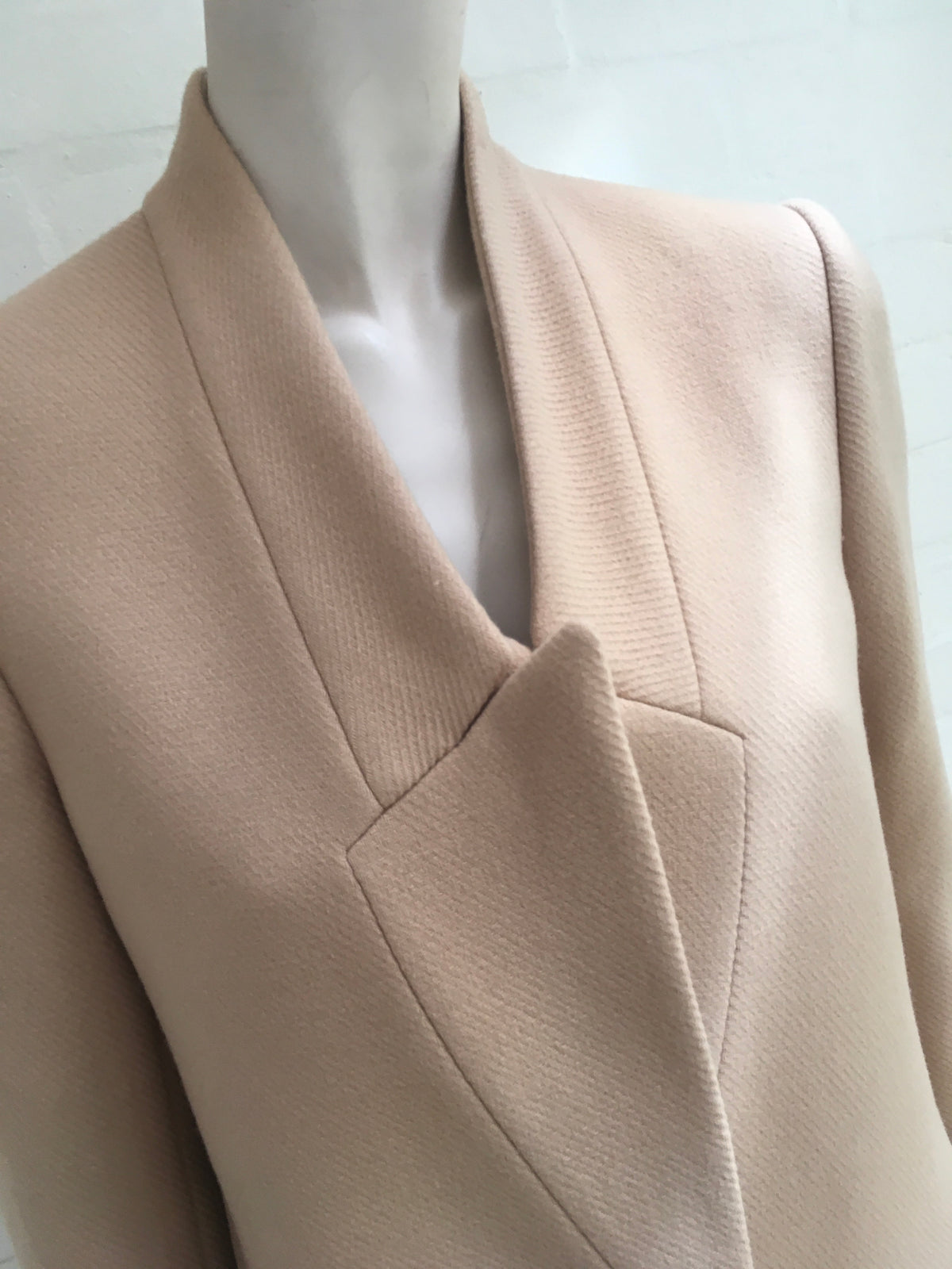 STELLA MCCARTNEY Beige 2019 Bryce wool-blend coat ladies