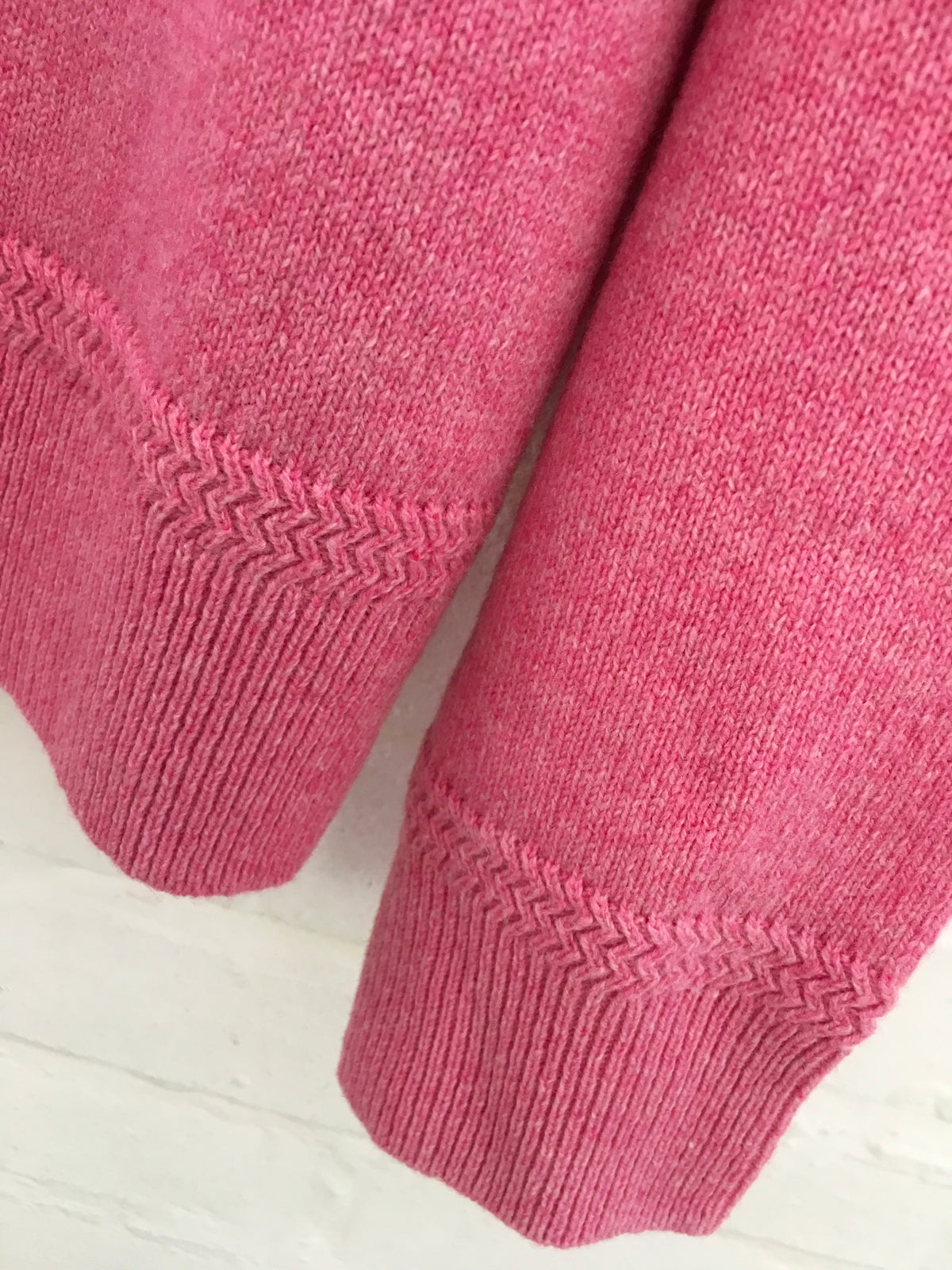ARKET PINK WOOL KNIT OVERSIZED SWEATER JUMPER Ladies