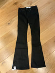 Victoria Victoria Beckham Flared Jeans In Solid Black Size 30 LADIES