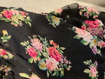 ZIMMERMANN Honour Floating Silk Floral Romper Playsuit Size 2 ladies