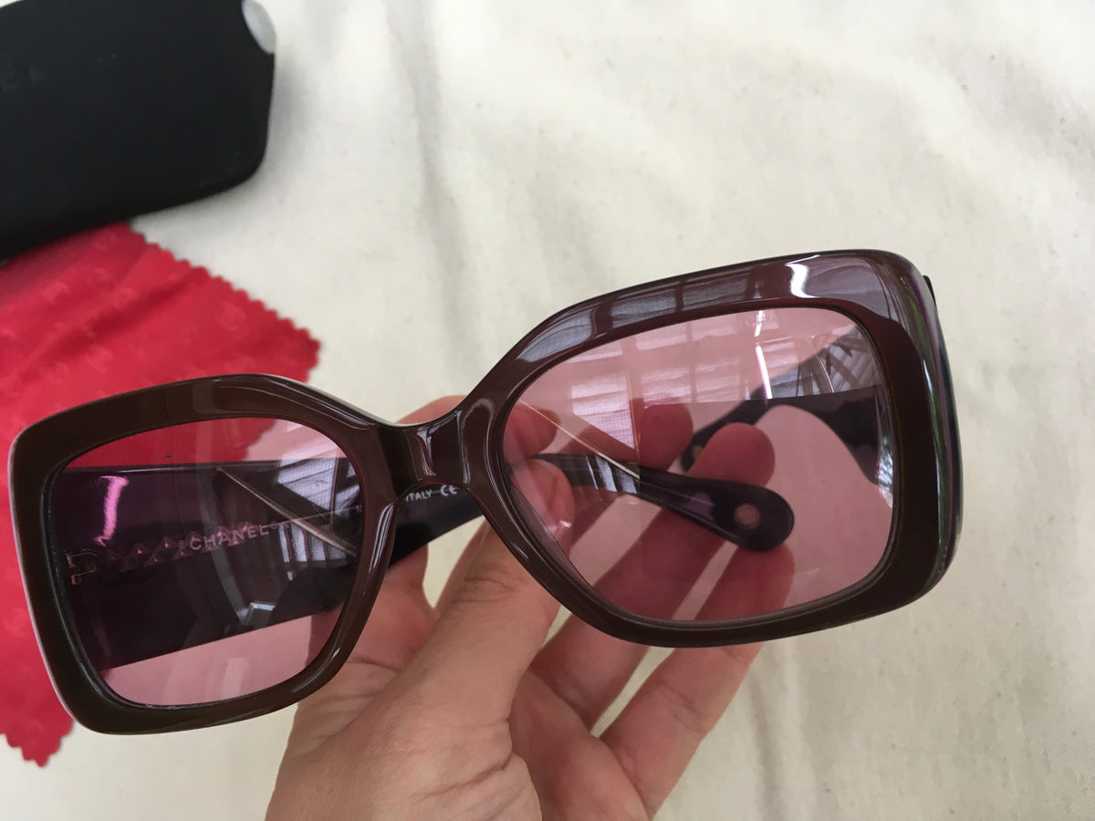 Chanel 5019 Women Quilted CC Sunglasses ladies