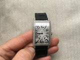 Franck Muller Long Island 18k 750 Gold & Diamond Quartz Watch Box 952 QZ D CD Ladies