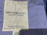 RALPH LAUREN Denim & Supply Paisley Outerwear Vest Gilet Size S SMALL ladies