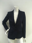 J.Crew Thompson Blazer Navy Two Wool Blazer Size US 6 UK 10 M medium ladies