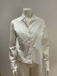Maneki Neko Venezia Italy white cotton blouse shirt Size I 46 UK 14 US 10 ladies