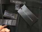 Ralph Lauren 2019 Black Label Fit & Flare Black Wool Mini Skirt Ladies