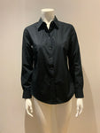 Gap Black Fitted Tailored Shirt Size S small ladies