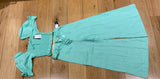 FAITHFULL THE BRAND Casual Linen Top and Wide Leg Pants Set Size UK 10/ M ladies
