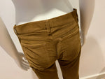 Paul & Joe Brown Corduroy Flared Leg Pants Trousers Size 27 ladies