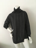 Stella McCartney Pinstripe wool turtleneck sweater jumper Size I 40 S Small ladies