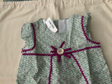 AMAIA Cotton Floral Print Dress Size 12 month MOST WANTED children