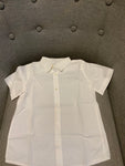 BONPOINT Boys’ White Short Sleeves Shirt SIZE 6 YEARS children