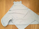 My 1st Years Made with Love Personalised Blue Bear Hooded Towel children