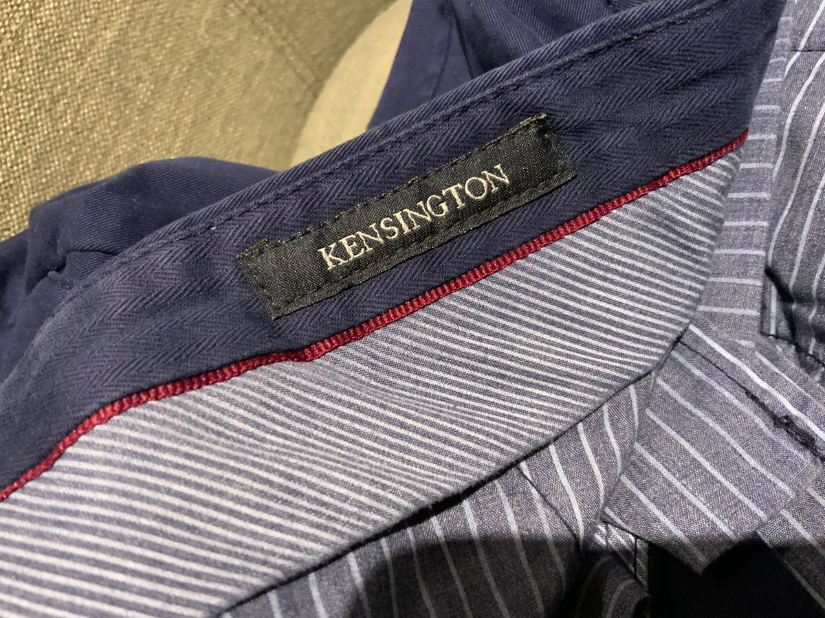 HACKETT LONDON NAVY BLUE Kensington PANTS TROUSERS SIZE 36R men