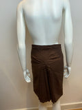 ROBERTO CAVALLI brown denim skirt Size XS ladies