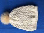 Petit Bateau Wool Blend Girl Cable Knit Pom-Pom Hat Amazing Quality 2019 Children