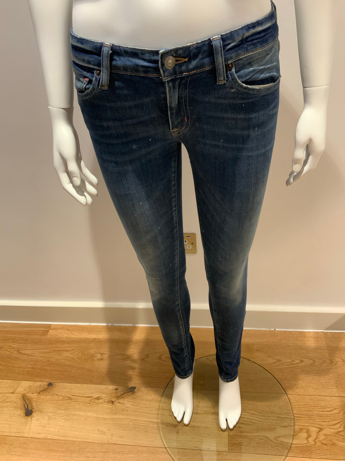 Ralph Lauren Denim & Supply Skinny Jeans Denim Pants Trousers Size 27 / 32 ladies