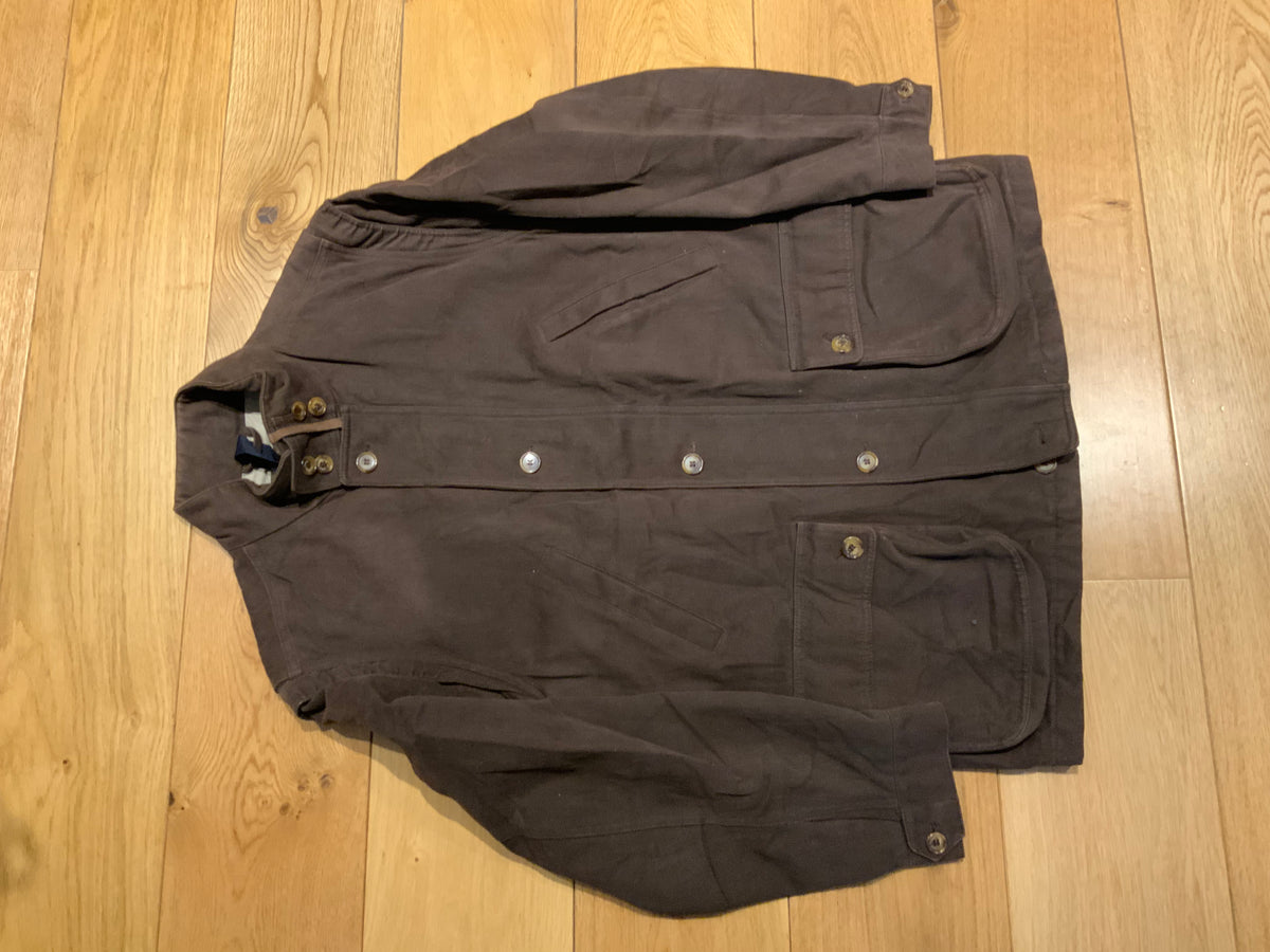 Loro Piana MENOUFI BRUSHED STORM SYSTEMS Hunter Coat Size L RRP £ 3,250.00 men