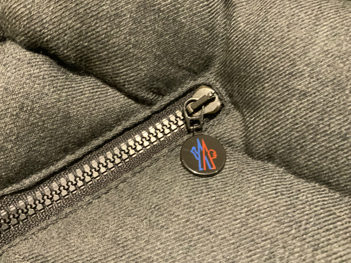 MONCLER Bady Wool Down Puffer Jacket Grey Size 1 S small ladies