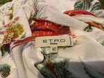 Etro Floral Print V-Neck Spaghetti Strap Top Size I 40 UK 8 US 4 S small ladies