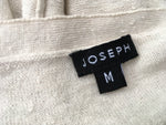 JOSEPH Women’s Longline Ivory Linen Knit Cardigan Sweater Jumper Size M Medium Ladies