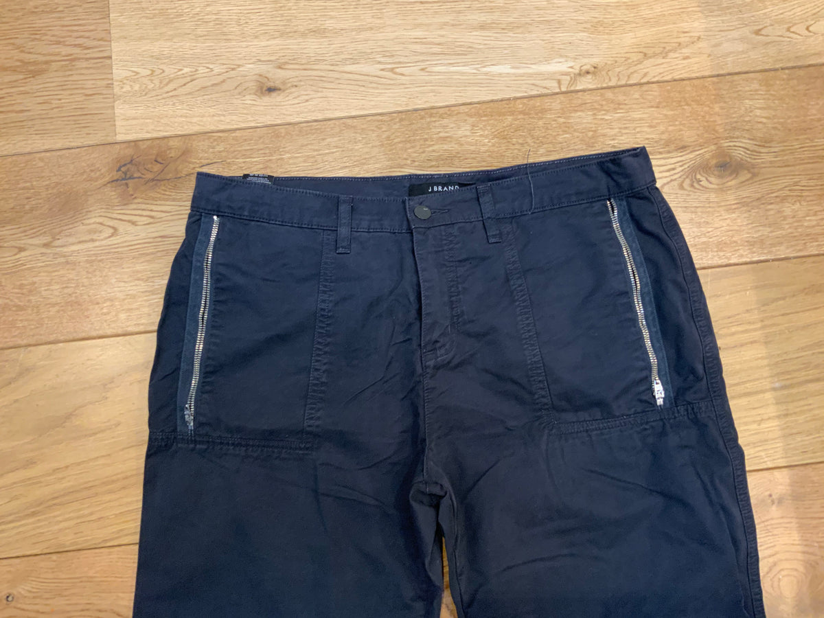 MOST WANTED J BRAND AMID RISE TAVI UTILITY JOGGERS - CHROME JEANS SIZE 30 ladies