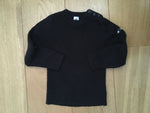 Petit Batea Black Cotton Knit Sweater Jumper 5 Years old 108 cm children