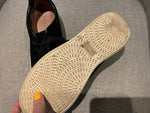 Azzedine Alaia LASER-CUT Velvet Lace Up Sneaker Trainers Size 35 US 5 UK 2 ladies