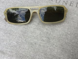 RetroSpecs & Co. REAL BUFFALO HORN sunglasses 12K GOLD INLAY CIRCA 1930-40'S 55/19 MEN