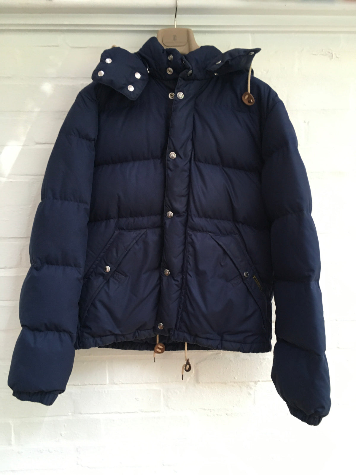 RALPH LAUREN POLO PUFFER DOWN JACKET IN NAVY Amazing Size M MEDIUM Men