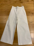 RED VALENTINO BRAIDED WAIST CROPPED PANTS TROUSERS SIZE I 38 UK 6 US 2 ladies