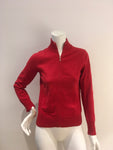 McKenzy Red Knit Cardigan Size M medium ladies