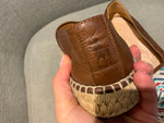 Ralph Lauren Polo Joanne Beaded Espadrille Shoes Size US 10 UK 7 EU 40 ladies