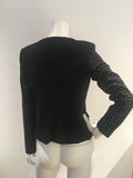 MICHAEL Michael Kors Black Studded Blazer SIZE US 4 UK 8 s small ladies