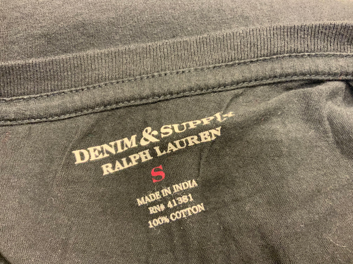 Denim & Supply By Ralph Lauren Palm Rock T-Shirt SIZE S small ladies