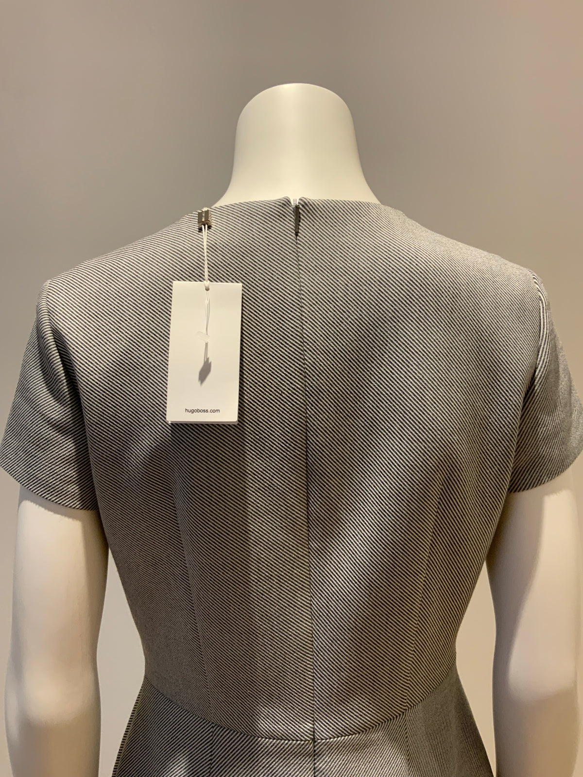 HUGO BOSS Hermely Striped Dress D 38 UK 10 US 6 I 42 ladies