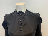 Nave Silk Fitted Blouse Size US 2 EU 40 UK 4 XS ladies