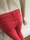 IVY COPENHAGEN Taylor Women's Stretch Red Pants Trousers Ladies