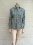 RALPH LAUREN SLIM FIT STRIPED LONG SLEEVE OFFICE SHIRT Laidies