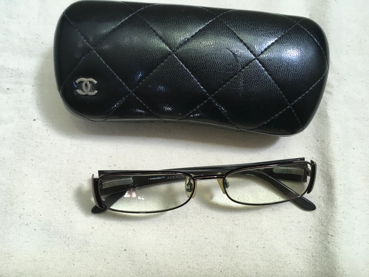 CHANEL 2118 H B 357 50mm Brown Prescription Glasses Eyeglasses Frames ladies