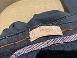 Mango Kids MNG navy denim jeans Size 11-12 years old 152 cm ladies