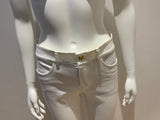 Ralph Lauren Polo Golf Skinny White Pants Trousers Size US 4 UK 8 S SMALL ladies