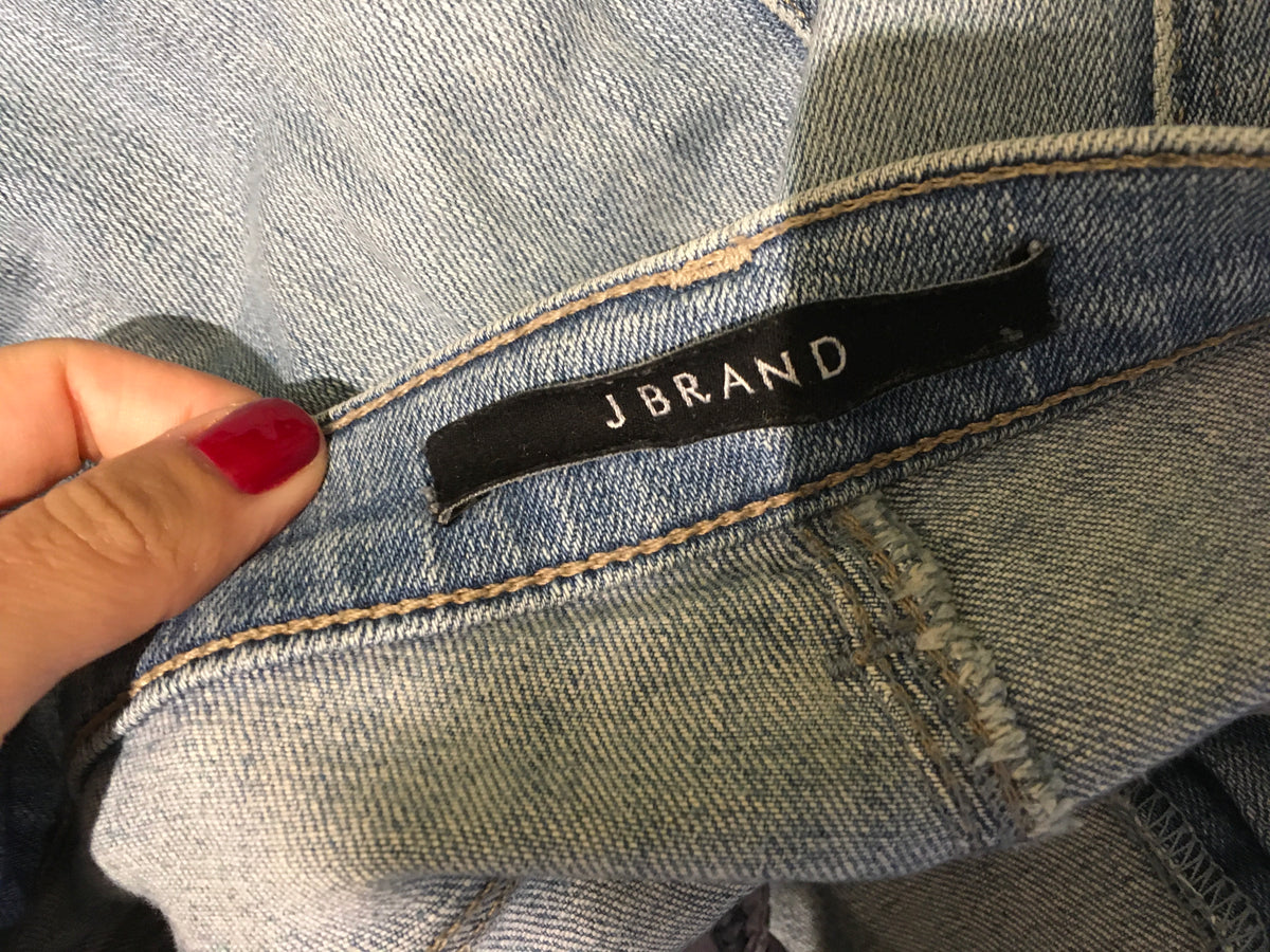 J Brand Alana High Rise Crop Skinny Jeans in Surge Size 27 ladies
