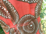 Tory Burch Multicolor Print Silk Sleeveless Pleated Empire Dress SZ 6 UK 10  LADIES