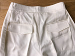 In fashion White Mid Rise Wide Leg Pants Trousers Size UK 10 US 6 ladies
