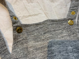 Petit Bateau Girls' Knit Overalls Size 5 years 110 cm children